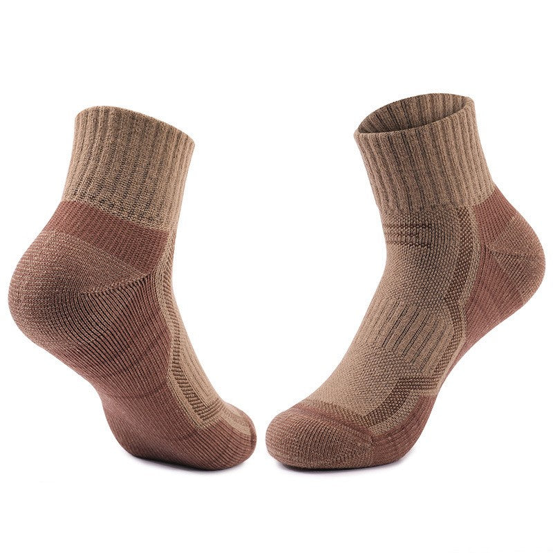Merino Wool Cushioned Hiking Quarter Socks | 3 Pairs