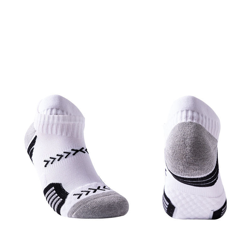 Men'S Anti-Slip Absorbing Quick-Drying Running Short Socks