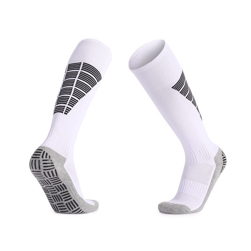 Anti Slip Thick Padded  Soccer Over The Calf Socks | 1 Pair