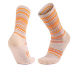Merino Wool Thick Sole Hiking Crew Socks | 3 Pairs