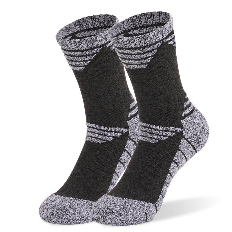 Men's Thick Cushioned Hiking Crew Socks | 3 Pairs