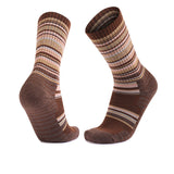 Merino Wool Thick Sole Hiking Crew Socks | 3 Pairs