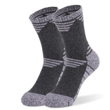 Men's Thick Cushioned Hiking Crew Socks | 3 Pairs