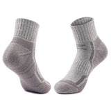 Merino Wool Cushioned Hiking Quarter Socks | 3 Pairs
