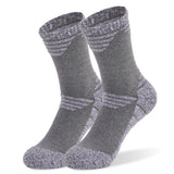 Men's Thick Cushioned Hiking Crew Socks | 3 Pairs