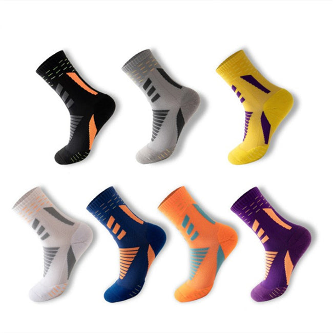 Men's Thick Padded Basketball Crew Socks | Ultimate Performance & Comfort