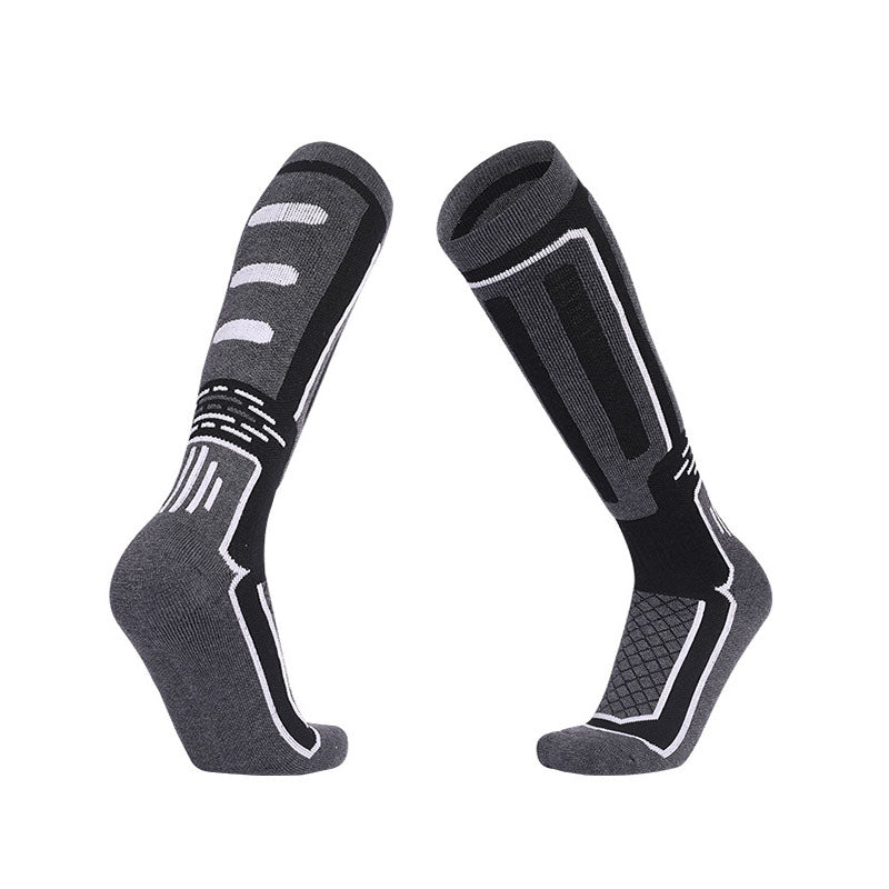 Merino Wool Compression Running Over The Calf Socks | 3 Pairs