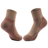 Merino Wool Cushioned Hiking Quarter Socks | 3 Pairs