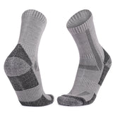 Merino Wool Cushioned Hiking Crew Socks | 3 Pairs
