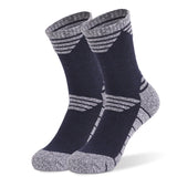 Men's Thick Cushioned Hiking Crew Socks | 3 Pairs