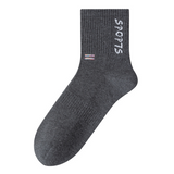 Spring and Autumn Antibacterial Crew Socks for Men | Breathable & Odor-Resistant