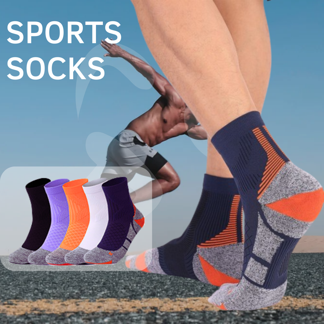 Coolmax fabric professional sports socks