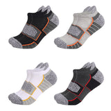 Thick Padded Compression Running Ankle Socks | Comfort & Performance