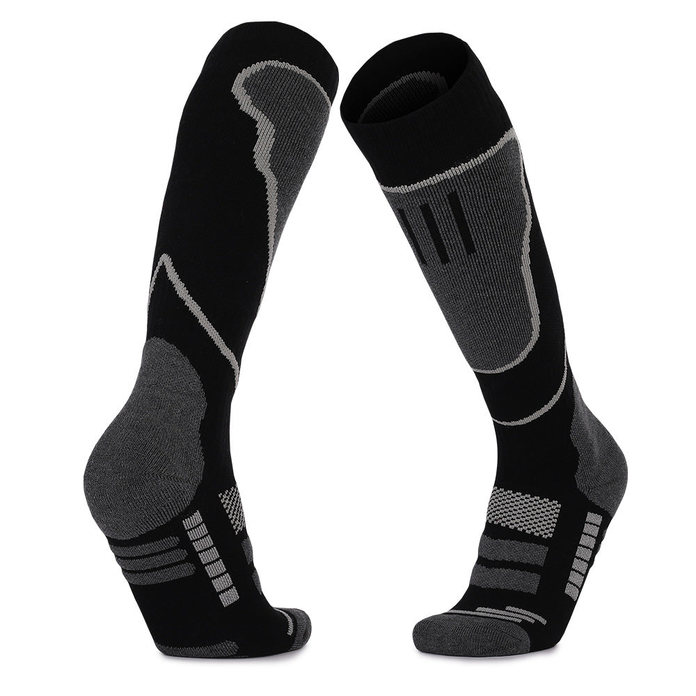 Coolmax® Ultra-Lightweight Cushioned Skiing Over The Calf Socks | 1 Pair