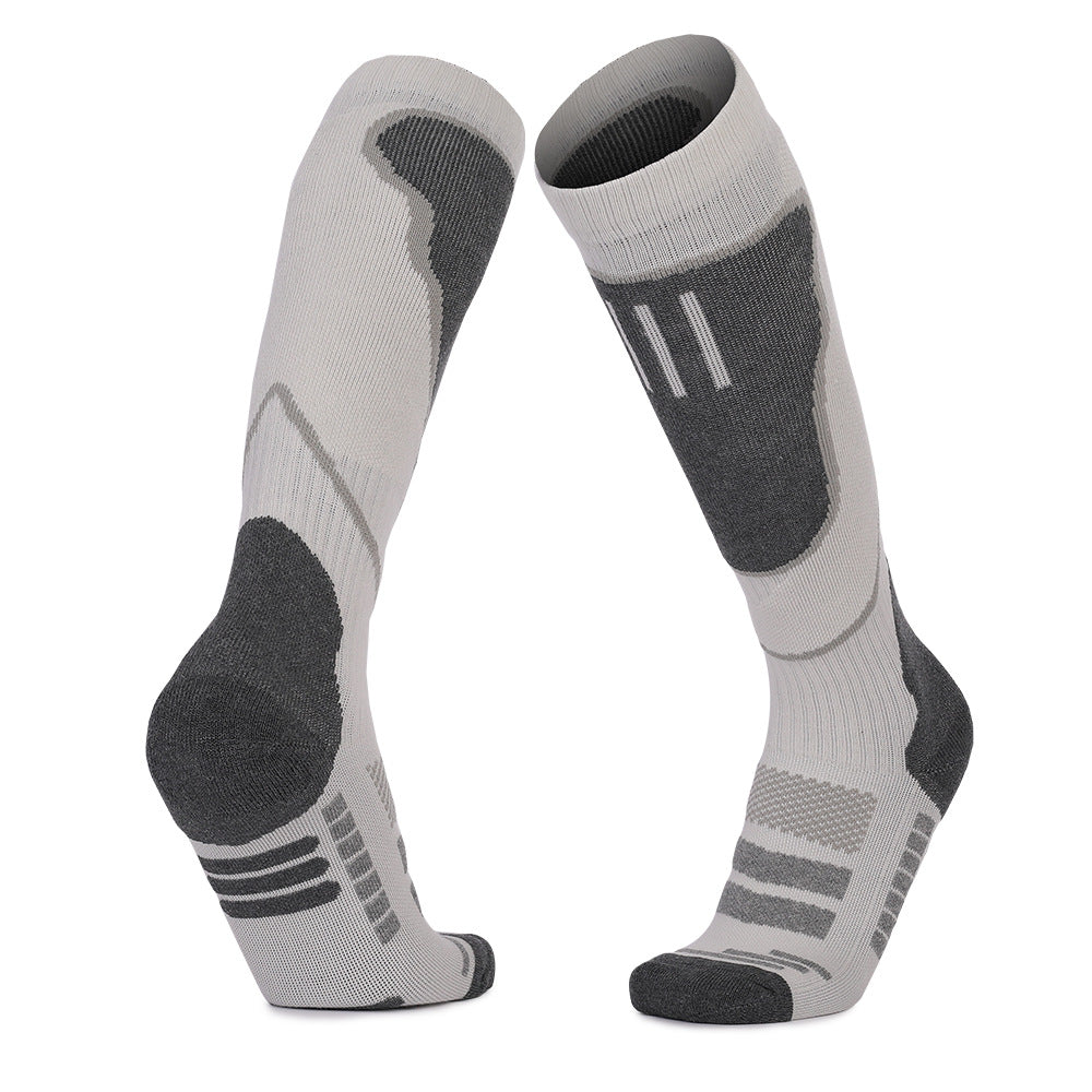 Coolmax® Ultra-Lightweight Cushioned Skiing Over The Calf Socks | 1 Pair