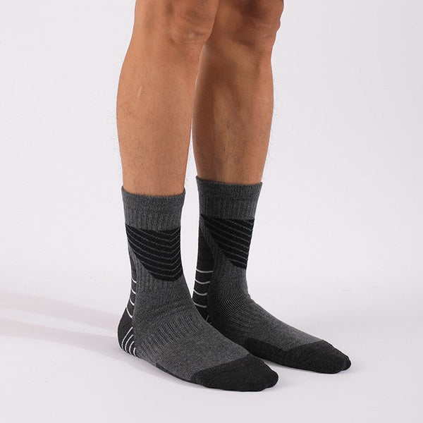 Coolmax® Thick Padded  Basketball Crew Socks | 1 Pair