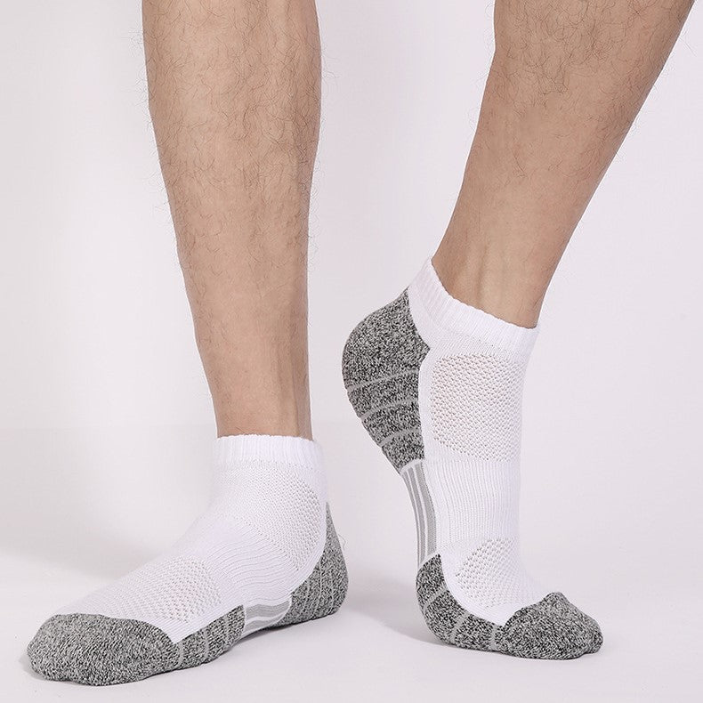 Coolmax® Shock Absorbing Running Ankle Socks | 1 Pair