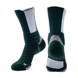 Cushioned Compression Basketball Crew Socks